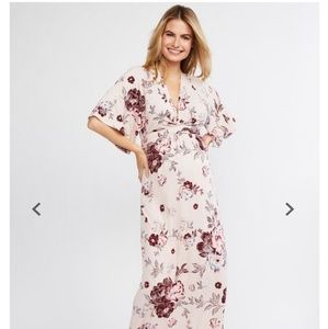 Jessica Simpson Floral Maternity Dress